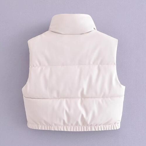 JML Zip-Up Drawstring Puffer Vest